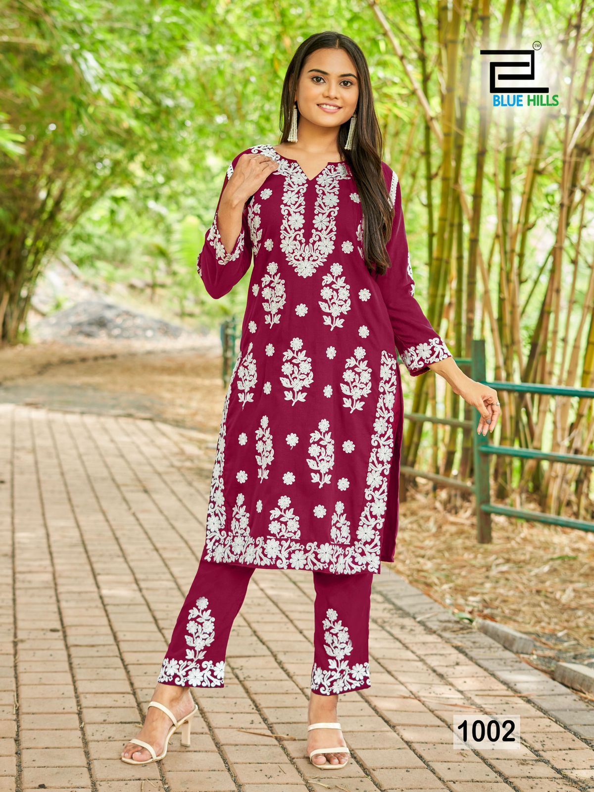 Blue Hills Sunburn 2023 Designer Kurti With Bottom Catalog
